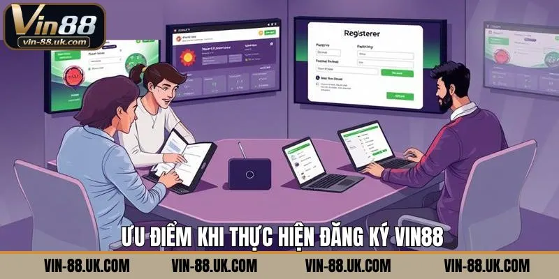 Ưu điểm khi truy cập vào hệ thống Vin88
